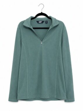 Land End Anyweather Fleece Quarter Zip Pullover - Women's XL/Tall - NWT